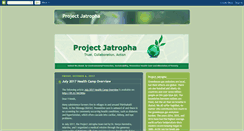 Desktop Screenshot of projectjatropha.blogspot.com