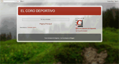 Desktop Screenshot of elcorodeportivo.blogspot.com