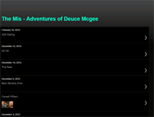 Tablet Screenshot of deucemcgee.blogspot.com