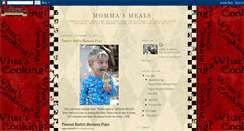 Desktop Screenshot of mammasmeals.blogspot.com