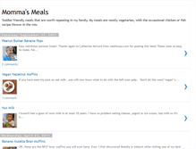 Tablet Screenshot of mammasmeals.blogspot.com