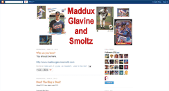 Desktop Screenshot of madduxglavinesmoltz.blogspot.com