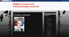 Desktop Screenshot of highlycgames.blogspot.com