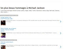 Tablet Screenshot of michaeljacksonhommage.blogspot.com