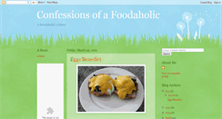 Desktop Screenshot of confessionsofafoodaholic.blogspot.com