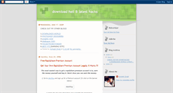 Desktop Screenshot of downloadwidlatesthack.blogspot.com