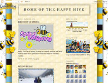 Tablet Screenshot of firstgradehappyhive.blogspot.com