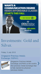 Mobile Screenshot of investgoldsilver.blogspot.com