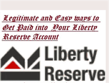 Tablet Screenshot of lreservemoney.blogspot.com