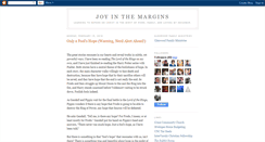 Desktop Screenshot of joyinthemargins.blogspot.com