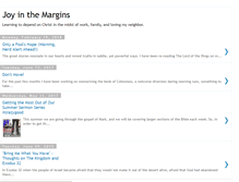 Tablet Screenshot of joyinthemargins.blogspot.com