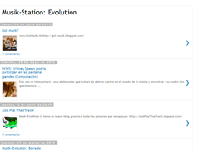 Tablet Screenshot of musik-evolution0.blogspot.com