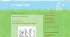 Desktop Screenshot of nomaspalotes.blogspot.com