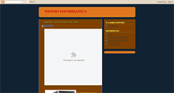 Desktop Screenshot of nionio-informatica.blogspot.com