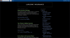 Desktop Screenshot of lurleneinsurance.blogspot.com
