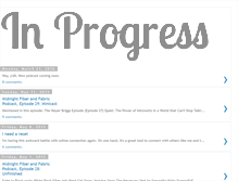 Tablet Screenshot of callingitprogress.blogspot.com