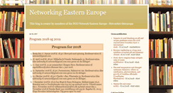 Desktop Screenshot of netvaerketoesteuropa.blogspot.com