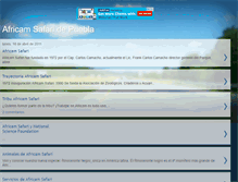Tablet Screenshot of africam-safari.blogspot.com
