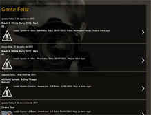 Tablet Screenshot of gentefelizsp.blogspot.com