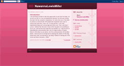 Desktop Screenshot of nawannalewismiller.blogspot.com