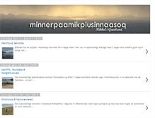 Tablet Screenshot of minnerpaamikpiusinnaasoq.blogspot.com
