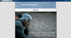 Desktop Screenshot of cordobacontaminada.blogspot.com