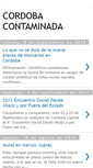 Mobile Screenshot of cordobacontaminada.blogspot.com