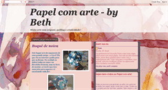 Desktop Screenshot of papelcomarte-bybeth.blogspot.com