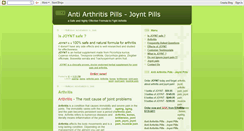 Desktop Screenshot of antiarthritis.blogspot.com