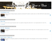 Tablet Screenshot of irongambit.blogspot.com