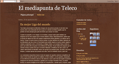 Desktop Screenshot of elmediapuntadeteleco.blogspot.com