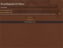 Tablet Screenshot of elmediapuntadeteleco.blogspot.com