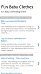 Mobile Screenshot of funbabyclothes.blogspot.com