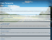 Tablet Screenshot of felixparapente.blogspot.com