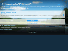 Tablet Screenshot of emissionpolemique.blogspot.com