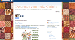 Desktop Screenshot of decorandocommuitocarinho.blogspot.com