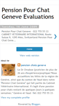 Mobile Screenshot of pensionpourchatgeneve2.blogspot.com