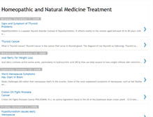 Tablet Screenshot of natural-homeopathic.blogspot.com