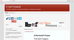 Desktop Screenshot of e-mailforwards.blogspot.com