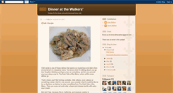 Desktop Screenshot of dinneratthewalkers.blogspot.com