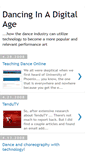 Mobile Screenshot of dancinginadigitalage.blogspot.com