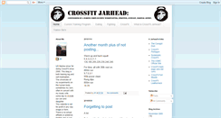 Desktop Screenshot of crossfitjarhead.blogspot.com