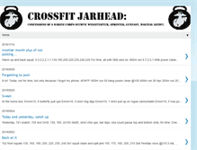 Tablet Screenshot of crossfitjarhead.blogspot.com