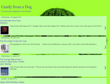 Tablet Screenshot of candyfromadog.blogspot.com