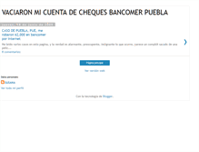 Tablet Screenshot of fraudebancomerpuebla.blogspot.com