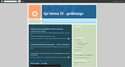 Desktop Screenshot of fgvturma33.blogspot.com