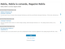 Tablet Screenshot of mobila-online.blogspot.com