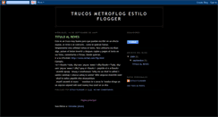 Desktop Screenshot of estiloflogger-trucosmf.blogspot.com