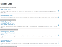Tablet Screenshot of dingosdigs.blogspot.com