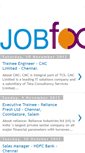 Mobile Screenshot of jobfoxindia.blogspot.com